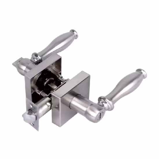 Herrajes para puertas Cerradura de palanca con manija tubular Cilindrica de alta resistencia