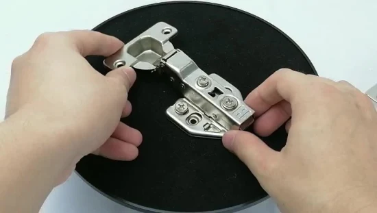 Accesorios de hardware para muebles Bisagra hidráulica 3D Clip en bisagra de cierre suave Bisagra de gabinete oculta para herrajes para muebles